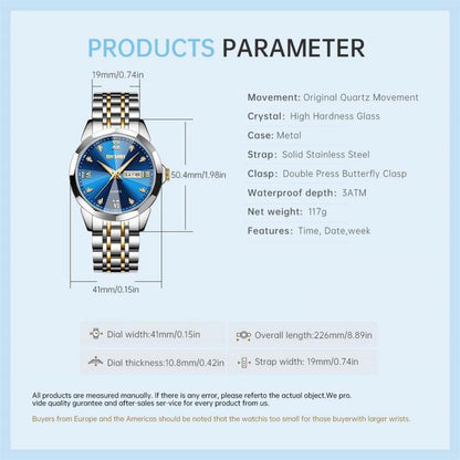 【US Stock】Skmei Mens Watches Large Face Watch for Men Casual Stainless Steel Diamond Analog Quartz Waterproof Date Dress Men'S Wrist Watch,Diamond Mirror Surface,Thanksgiving, Valentine'S Day, Birthday Gifts, Etc