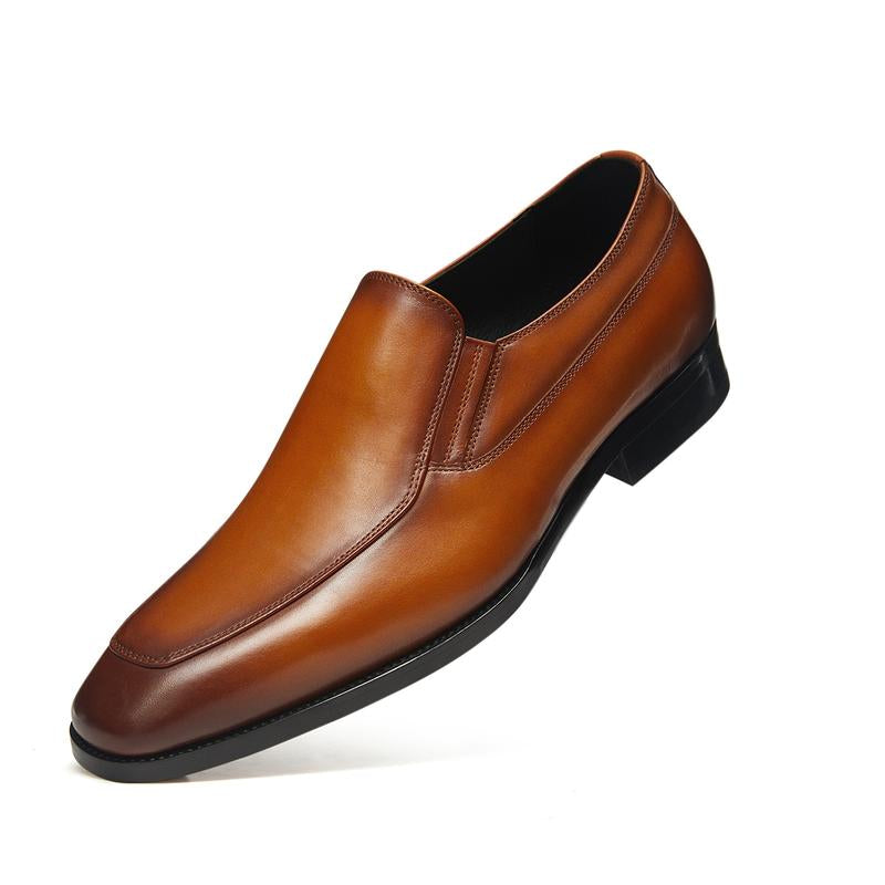 Mens Dress Shoes Slip-On Loafers Leather Shoes for Men