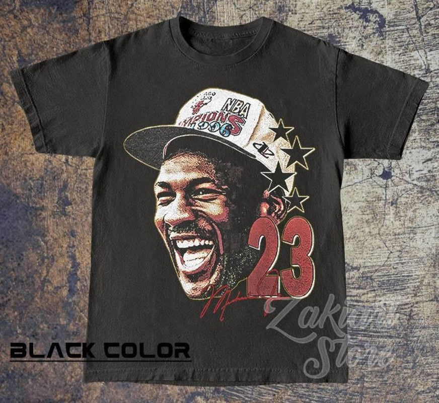 Vintage 90S Graphic Style Michael Jordan Face Shirt, Michael Jordan Shirt